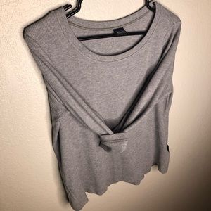 Patagonia 3/4 Sleeve Grey Thermal Sweater